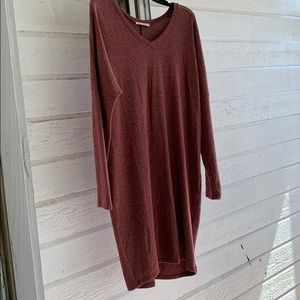 Enti Clothing Large blush  long sleeve dress